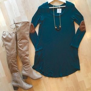 NWT Deep Green Winter Dress